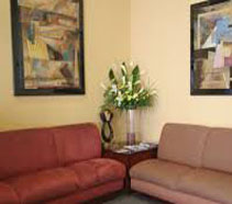 Picture of the waiting room area